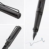 Lamy 17-LH Füllhalter Safari schwarz für Linkshänder - 2