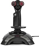 Speedlink Joystick für PC / Computer – Phantom Hawk Flightstick USB (12 Tasten, 8-Wege-Schalter – Stufenloser Schubregler, Vibration – Controller für Flugsimulator oder andere Simulator-Spiele) schwarz - 8