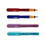 Pelikan Füller Pelikano Junior für Linkshänder, Feder L, 1 Set, violett - 4